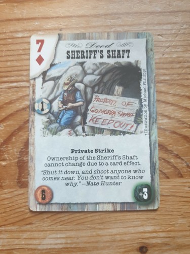 Deadlands DoomTown CCG A Reaping of Souls Multiplayer Trading Card Games Singles - Picture 157 of 208