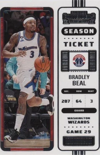 2022-23 Panini Contenders - Bradley Beal #64