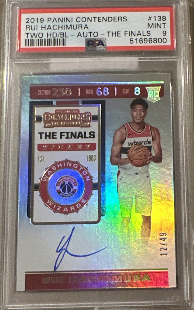 【ご予約品】 2019-20 Hachimura Rui Panini RC Ticket Finals Contenders Topps