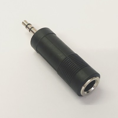   Klinke auf Miniklinke Instrumentenkabel Adapter | 1/4''-1/8'' | Stereo Adapter 