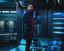 SHAZAD LATIF signed Autogramm 20x25cm STAR TREK in Person autograph COA