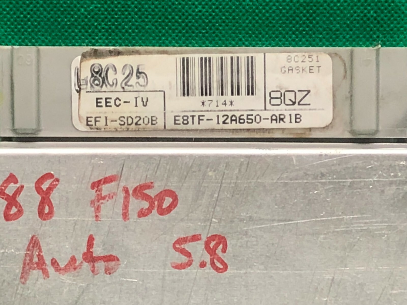 PROGRAMMED PLUG & PLAY 88 FORD F150 5.8 ECU ECM PCM MODULE 8QZ E8TF