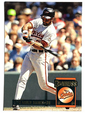 HOF'er HAROLD BAINES Baltimore Orioles 1994 Donruss Baseball Card #486