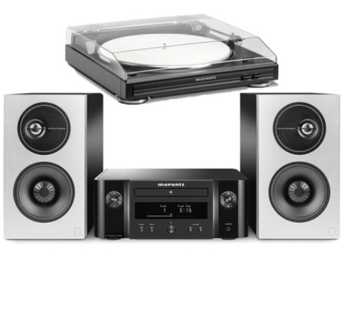 Marantz M-CR612 + TT5005 + D7 Turntable Audio Full Set / 220V / EU