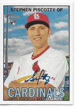 2016 Heritage Baseball Real One Autographs Stephen Piscotty RC Cardinals
