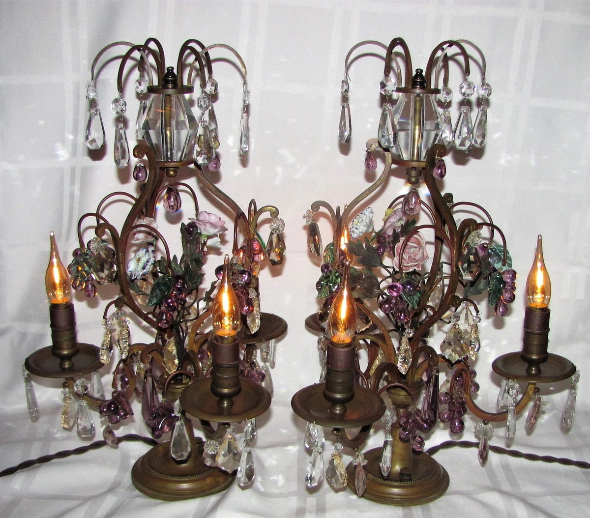 Antique buffet lamps online