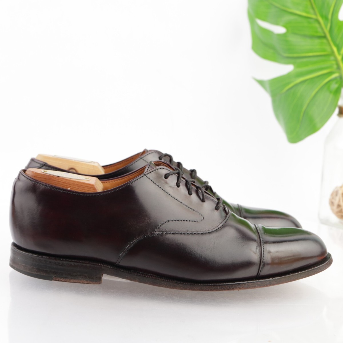 Vintage USA Cole Haan Mens Oxford Size 8.5 D Burgundy  display picture 3