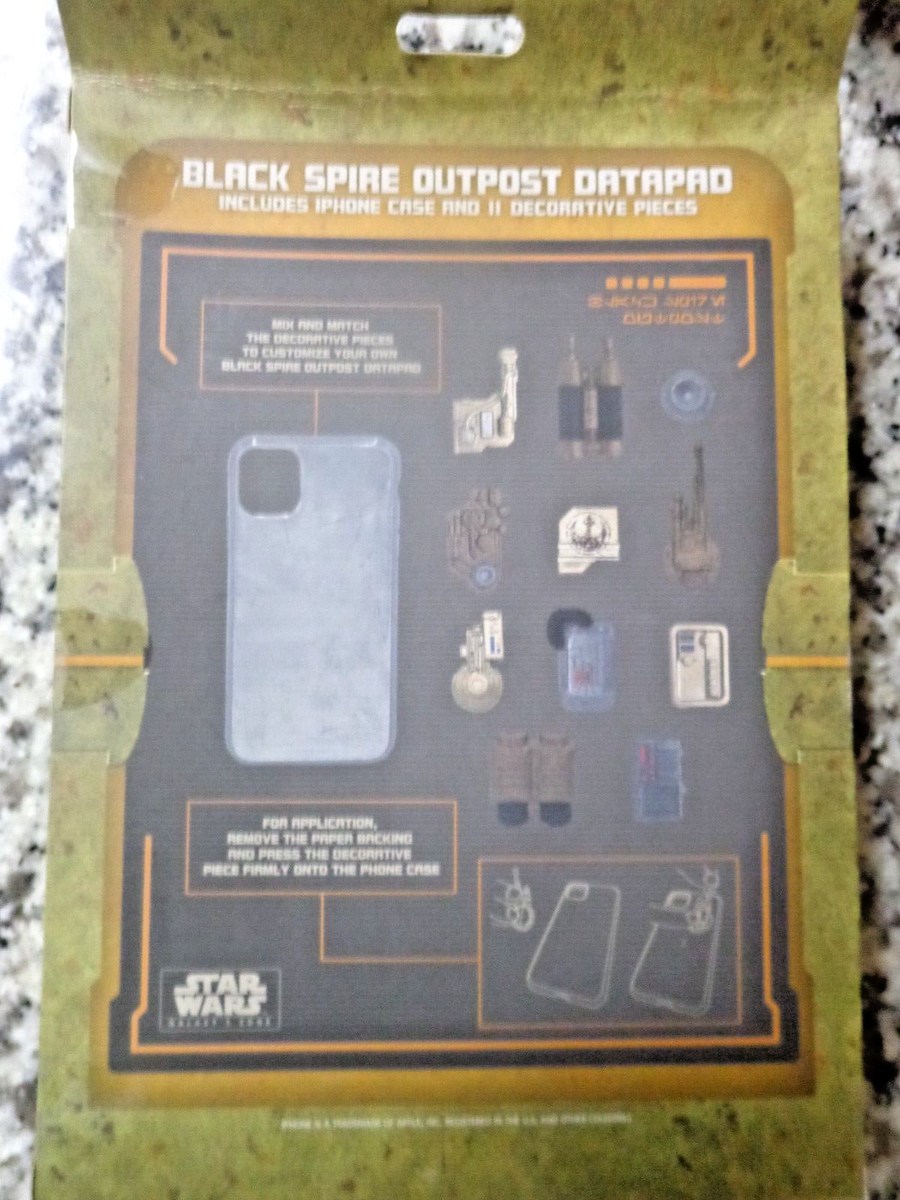 ディズニー 携帯ケース BLACK SPIRE OUTPOST DATAPAD ディズニー 携帯ケース BLACK SPIRE OUTPOST DATAPAD Disney Parks