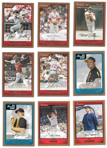 Bowman Baseball Parallel Inserts - Various Years - You Pick, Choose - Picture 50 of 87