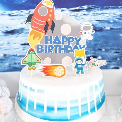 Complete 87-Pc Space-Themed Birthday Decorations for Kids - Astronaut Party - Picture 7 of 10