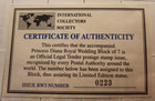 Set Of 5 Sheets of Princess Diana Stamps All With Certificate Of Authenticity — photo 9
