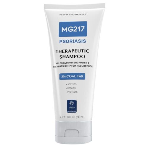 MG217 Coal Tar Psoriasis Shampoo, Itching, Dandruff, Dermatitis-Customs ...