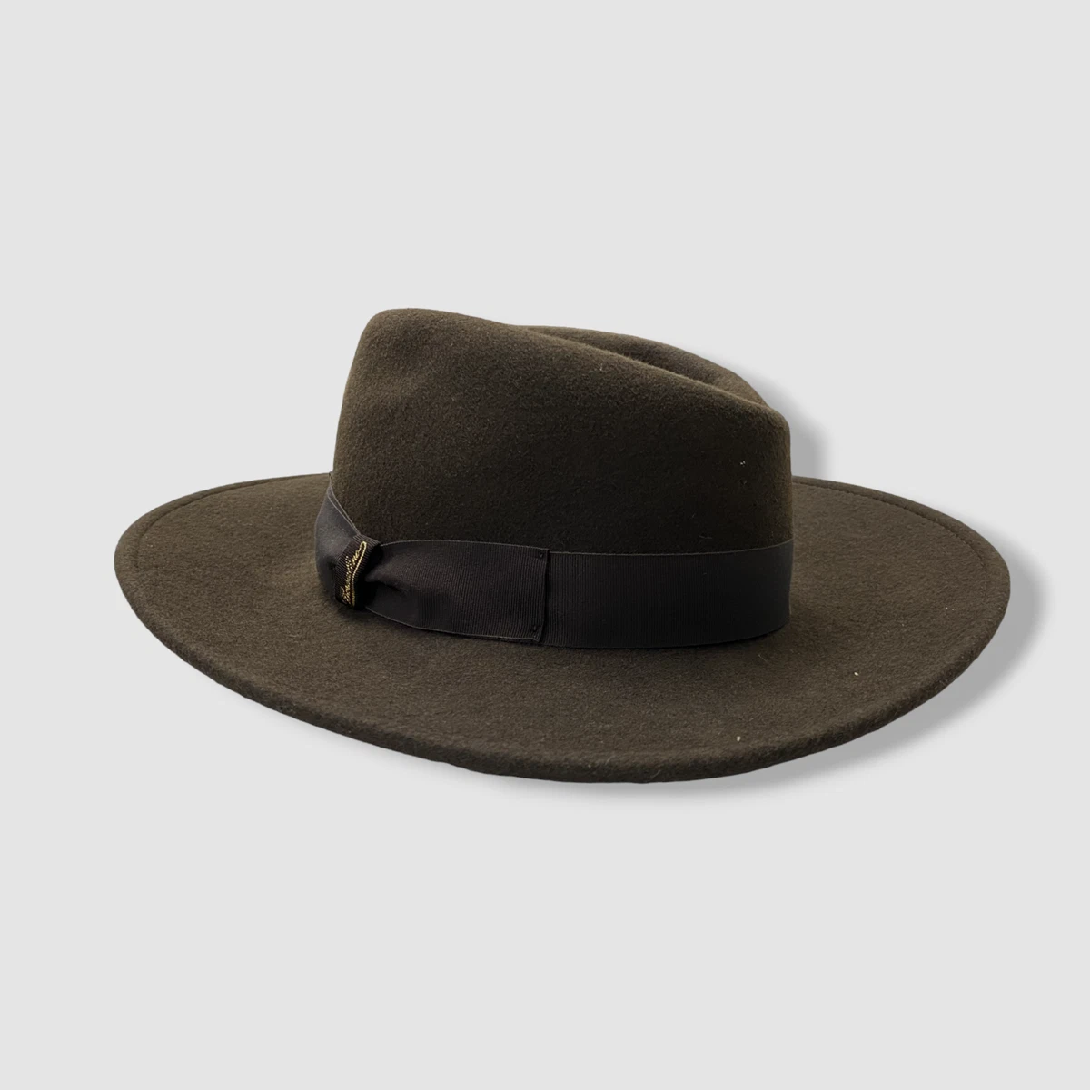COFFEE BROWN LADIES STYLISH FEDORA HAT *NWT* Fedora Brown 100% Wool Hats for Women for sale | eBay main image 2