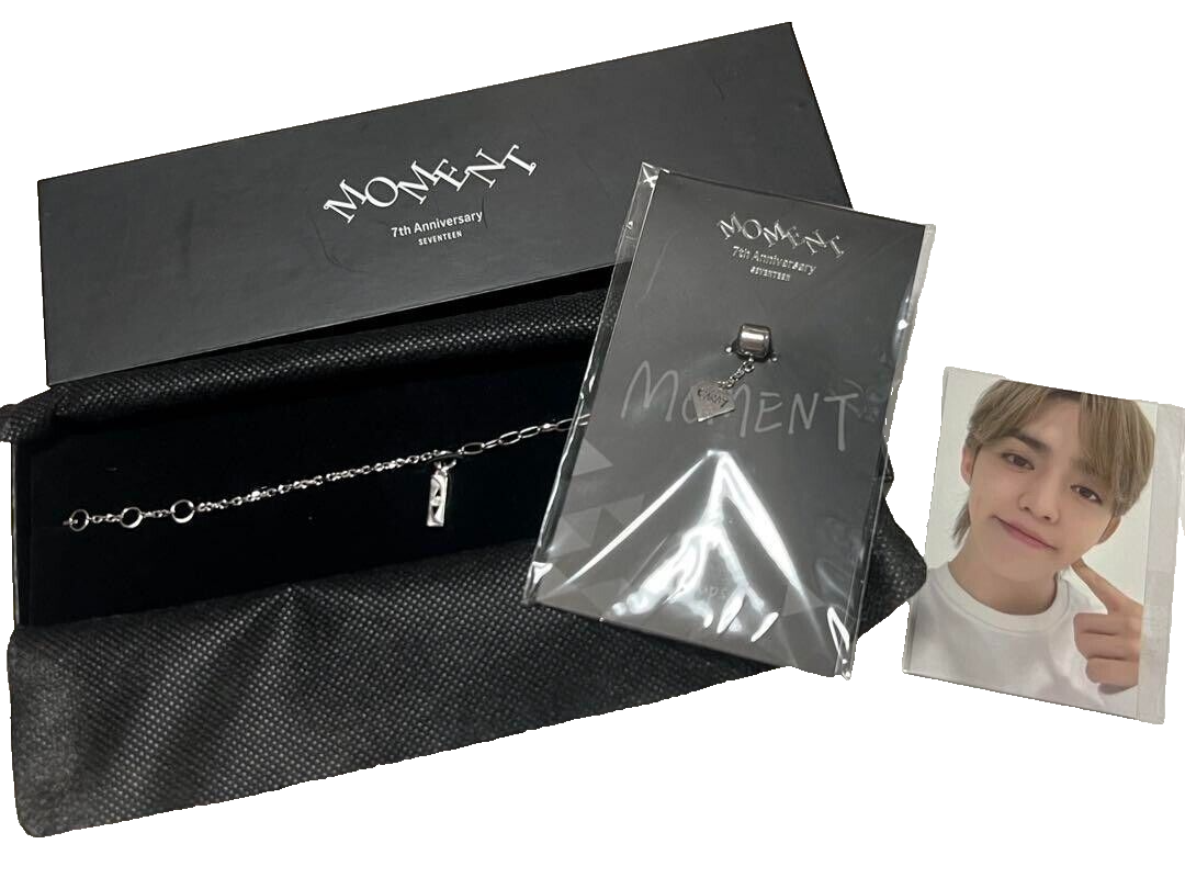 SEVENTEEN S.COUPS 7th Anniversary Moment Charm Bracelet Photocard