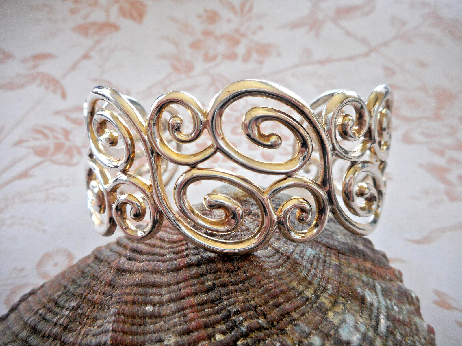 Ross Simons Sterling Silver Open Scroll Cuff Brac… - image 7