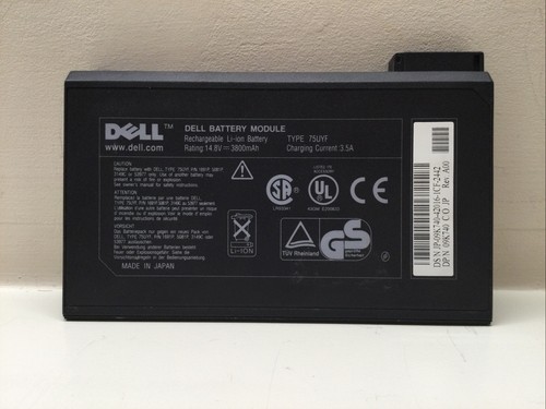 DELL BATTERY MODULE 75UYF | eBay