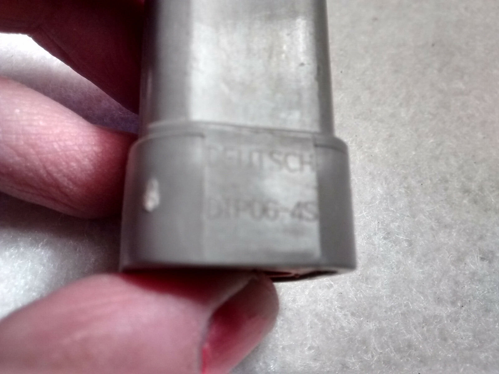 Lot of 10, Ladd / Deutsch DTP064S Automotive Connector DTP Plug 4 Way