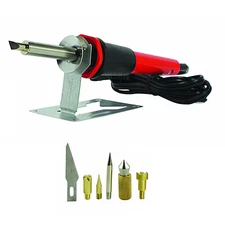 9pc Wood Art Engraving Burning Pen Kit Soldering Iron Pyrography Carving Burner