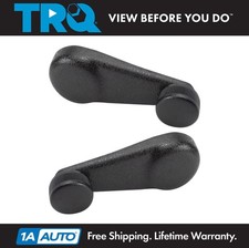 Trq Front Window Crank Handle Black Lh Rh Pair For Gm Isuzu Hd Truck New