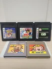 Set of 5 Game Boy  Beat Mania WARIOLAND2 YU-GI-OH Genjin Collection GBgenjin