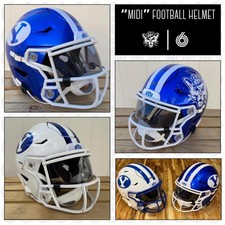 BYU Cougars Mid-Size "Midi" Football Helmet