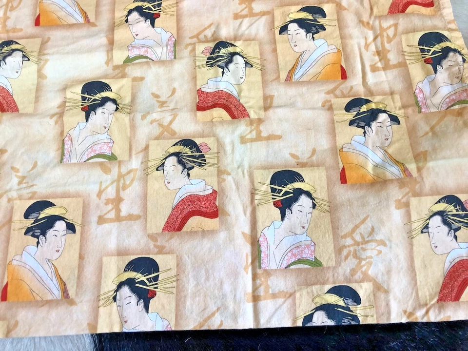 Custom Made Geisha Japanese Asian Theme Cotton King Pillowcases - Image 3 of 4