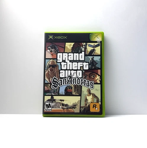 Grand Theft Auto: San Andreas Original Xbox CIB With Map Refurbished & Tested