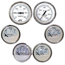 Faria Chesapeake White w/Stainless Steel Beze...