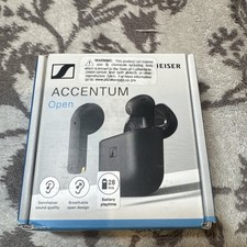 Sennheiser ACCENTUM Open Wireless Earbuds - Black NEW IN BOX