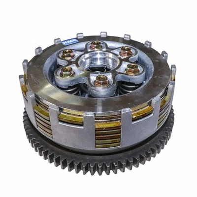 Kupplung komplett mit 6 Kupplungsbelägen CG 200 - 250 ccm Dirt Bike ATV HMParts - Bild 1 von 4