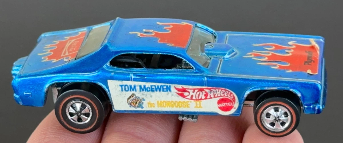 Hot Wheels Redlines Blue Vintage Manufacture Diecast Cars for sale