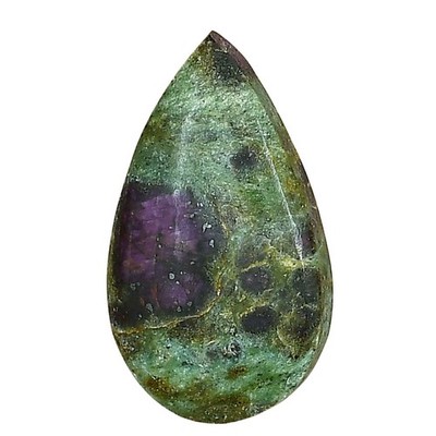 Natural Ruby-In-Fuchsite 29.85x17.1x5.8 mm Pear Polished Gemstone LS03981-68