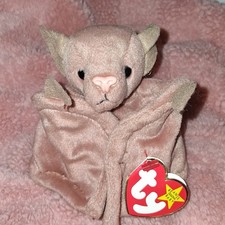 Ty Beanie Babies Batty Bat 1996 Retired Plush Toy Ages 3+, w/ Tags
