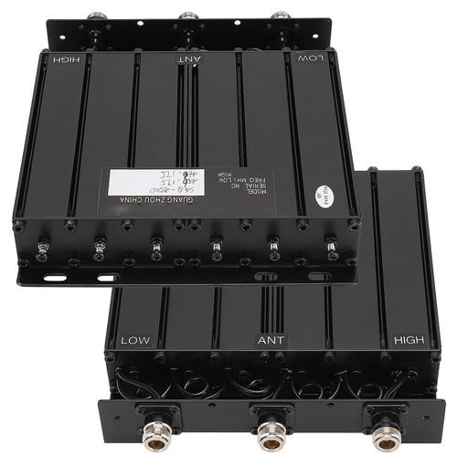 Duplexeur UHF 50W 6 cavités avec plusieurs filtres à bande d'arrêt (TX: 456.175 RX: Kit - Photo 1/11