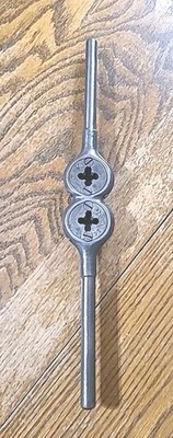 VTG WILEY & RUSSELL GREENFIELD MASS Double tap & die handle wrench No.12-14 Dies