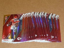 2021 Panini Phoenix Tyreek Hill Fire Burst Card #58 Kansas City Chiefs Lot of 12