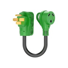 RVGUARD 50 Amp to 30 Amp RV Adapter Cord 12 Inch