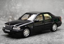 NOREV 1/18 Mercedes Benz C Class 1997 W202 Black Diecast Car Model 183373