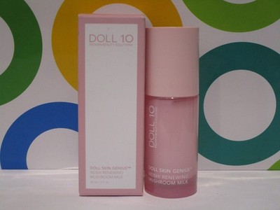 DOLL 10 ~ DOLL SKIN GENIUS REISHI RENEWING MUSHROOM MILK ~ 1.0 OZ