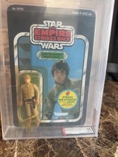 Star Wars Vintage 1982 ESB Luke Bespin (Brown Hair) 48 Back-C Graded AFA 50
