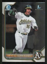 2022 Bowman Chrome Draft #BDC85 Clark Elliott