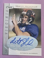 2004 SAGE Hit Auto Matt Schaub #A35 Auto