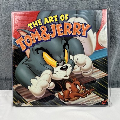 THE ART OF TOM AND JERRY 5-Laserdisc LD BOXED SET WITH PLASTIC