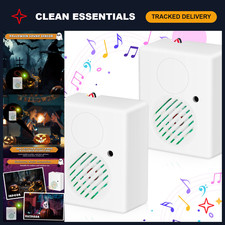 Halloween Sound Sensor Decorations - 6 Pack Motion Activated Spooky Sounds