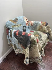 John Derian Target Blanket Quilted Throw Bird Collage Quilt NWT Sold Out Limited