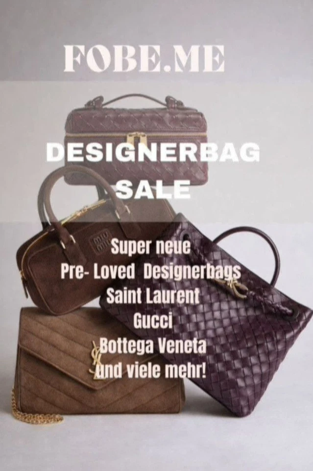 FOBE Pre-Loved Designer Bags Live Special