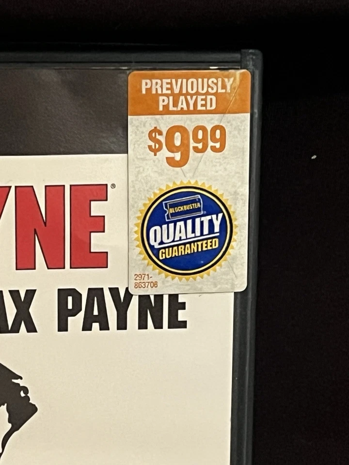 Max Payne 2 The Fall of Max Payne PS2 Game Sony PlayStation 2 Blockbuster Rental - Image 3 of 4