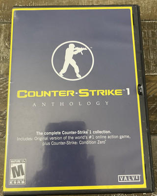 Counter Strike 1 Antholoy PC  CD Rom Game-RARE-SHIPS N 24 HOURS