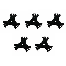 (5 Pack) Edger Blades 9" X 9" Fits Troy Bilt TB554 TEB515 781-0748 781-0748-0637