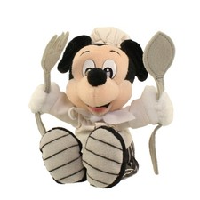 Disney Bean Bag Plush - CHEF MICKEY Mickey Mouse 9 inch - Mint w/Tag